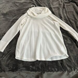 NWOT Jessica Simpson maternity tunic waffle knit long sleeve!